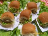 50 mini hamburguer